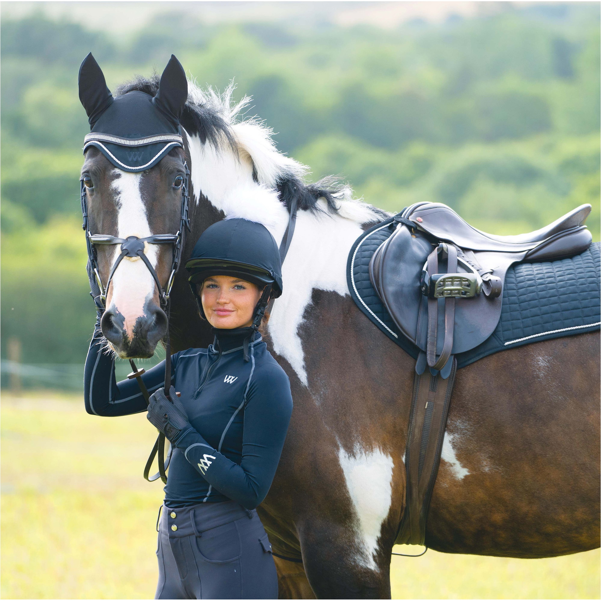 Woof Wear General Purpose Saddle Cloth Black